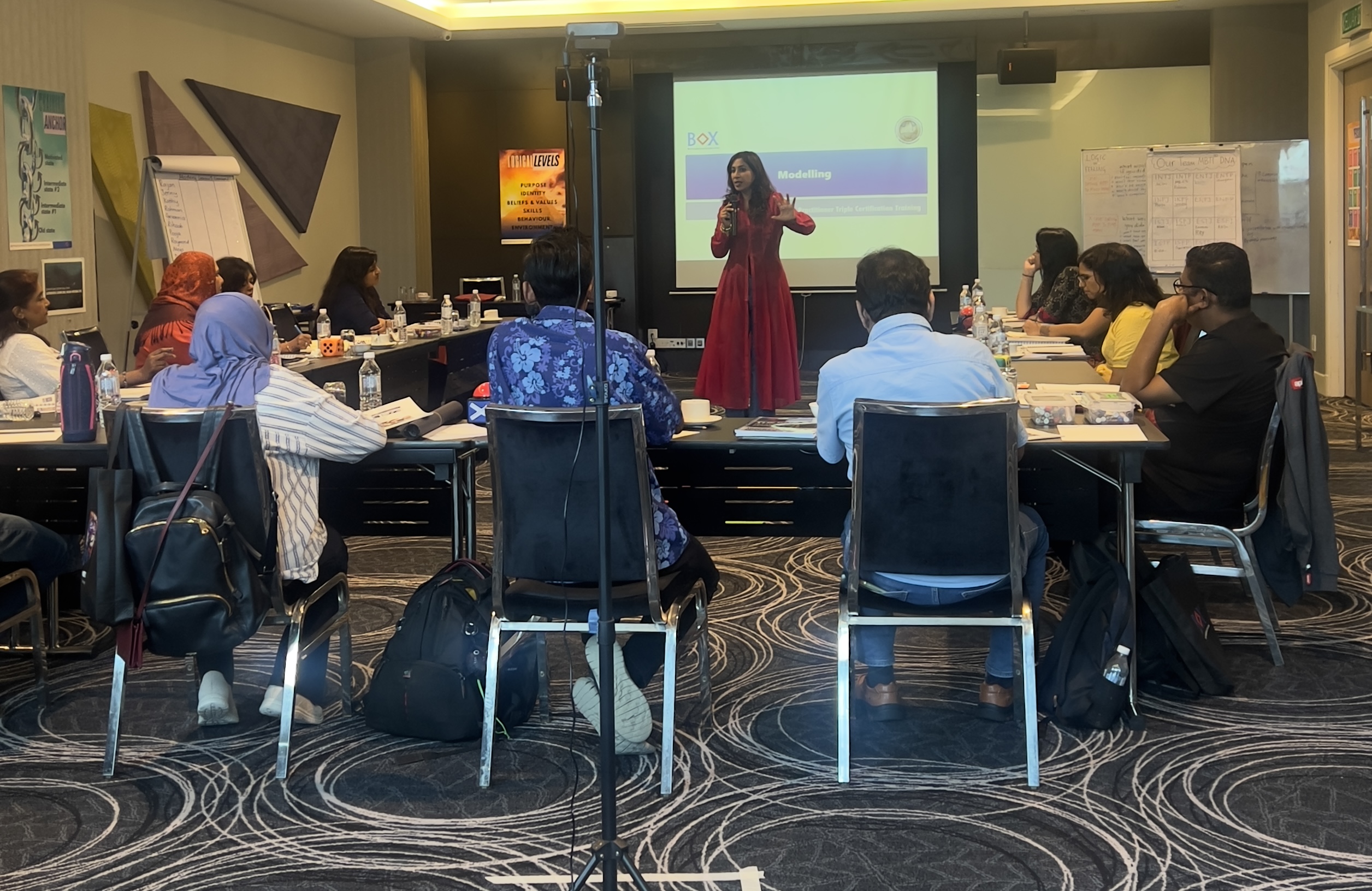 Professional NLP Courses & Certification Sri NLP Trainer in action